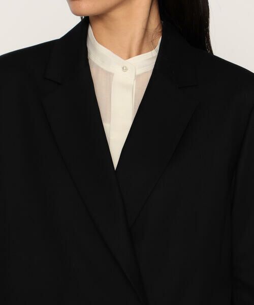 COMME CA PLATINUM / コムサ・プラチナ テーラードジャケット | ウールギャバジン ダブルブレストジャケット | 詳細18