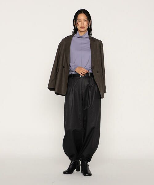 COMME CA PLATINUM / コムサ・プラチナ テーラードジャケット | ウールギャバジン ダブルブレストジャケット | 詳細25