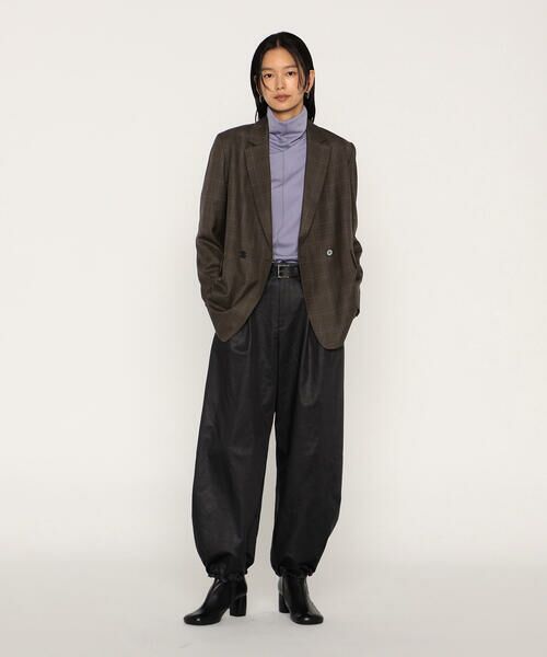 COMME CA PLATINUM / コムサ・プラチナ テーラードジャケット | ウールギャバジン ダブルブレストジャケット | 詳細26