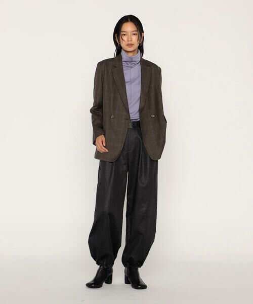 COMME CA PLATINUM / コムサ・プラチナ テーラードジャケット | ウールギャバジン ダブルブレストジャケット | 詳細28