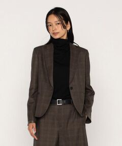 COMME CA PLATINUM / コムサ・プラチナ テーラードジャケット | ウールギャバジン テーラードジャケット