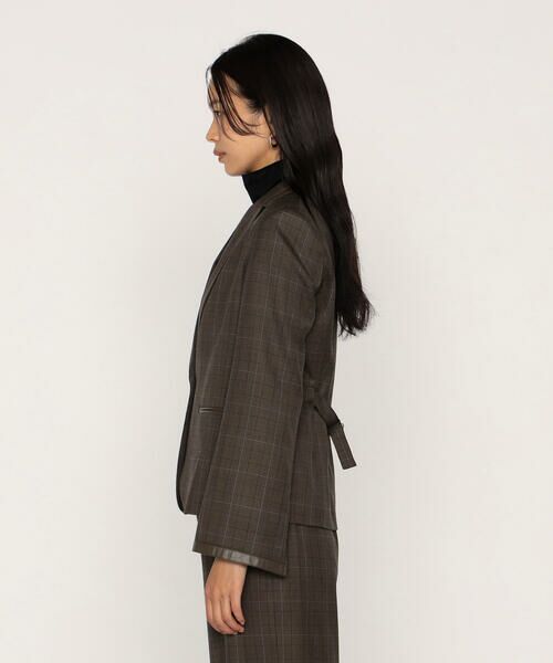 COMME CA PLATINUM / コムサ・プラチナ テーラードジャケット | ウールギャバジン テーラードジャケット | 詳細14