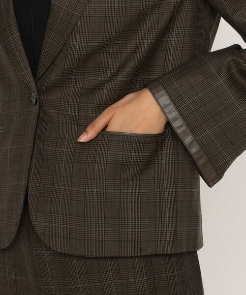 COMME CA PLATINUM / コムサ・プラチナ テーラードジャケット | ウールギャバジン テーラードジャケット | 詳細18