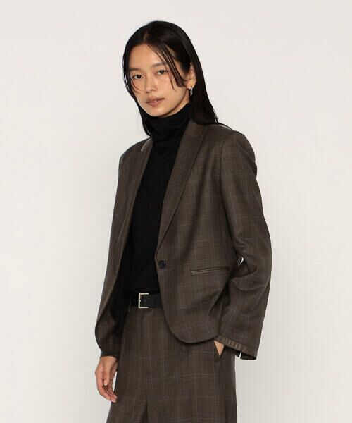 COMME CA PLATINUM / コムサ・プラチナ テーラードジャケット | ウールギャバジン テーラードジャケット | 詳細12