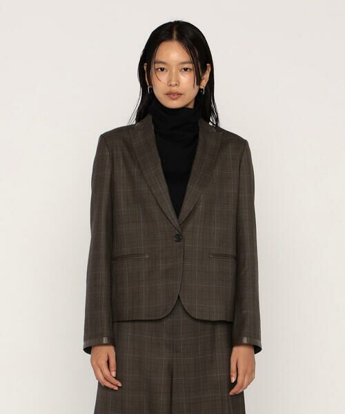 COMME CA PLATINUM / コムサ・プラチナ テーラードジャケット | ウールギャバジン テーラードジャケット | 詳細13