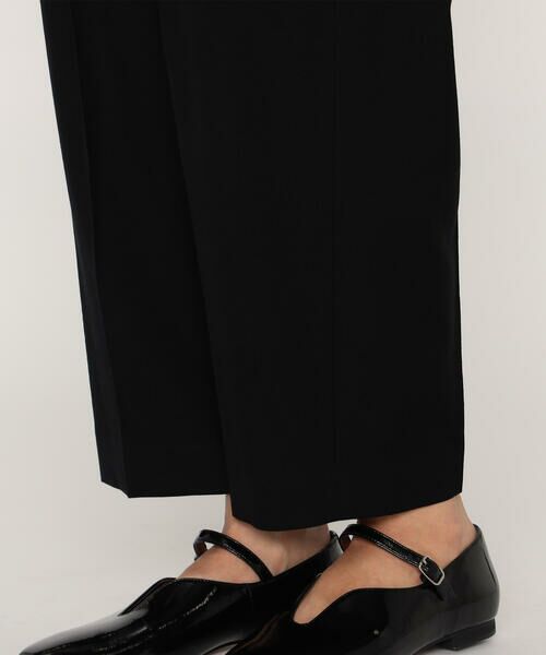 COMME CA PLATINUM / コムサ・プラチナ その他パンツ | ウールギャバジン テーパードギャザーパンツ | 詳細10