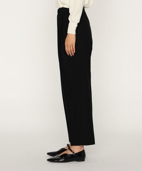 COMME CA PLATINUM / コムサ・プラチナ その他パンツ | ウールギャバジン テーパードギャザーパンツ | 詳細5