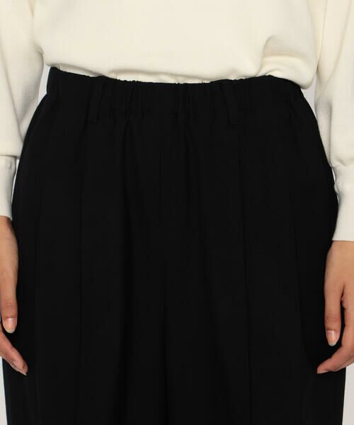 COMME CA PLATINUM / コムサ・プラチナ その他パンツ | ウールギャバジン テーパードギャザーパンツ | 詳細7