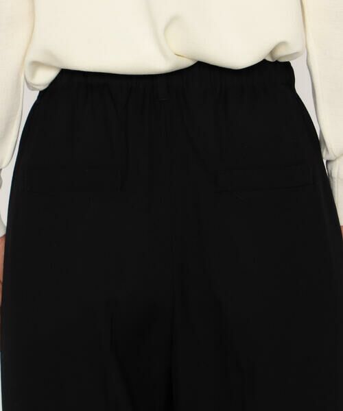COMME CA PLATINUM / コムサ・プラチナ その他パンツ | ウールギャバジン テーパードギャザーパンツ | 詳細8