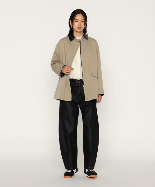 COMME CA PLATINUM / コムサ・プラチナ デニムパンツ | 中空ストレッチデニム バレルジーンズ | 詳細2