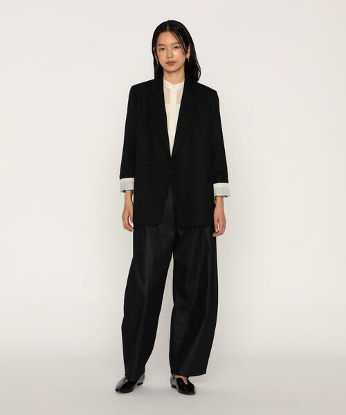 COMME CA PLATINUM / コムサ・プラチナ デニムパンツ | 中空ストレッチデニム バレルジーンズ | 詳細4