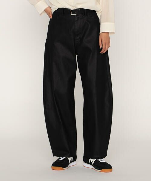 COMME CA PLATINUM / コムサ・プラチナ デニムパンツ | 中空ストレッチデニム バレルジーンズ | 詳細5