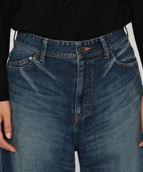 COMME CA PLATINUM / コムサ・プラチナ デニムパンツ | 中空ストレッチデニム バレルジーンズ | 詳細13