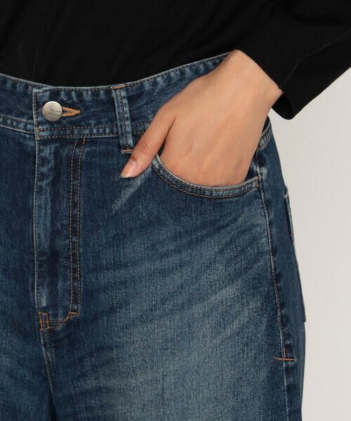 COMME CA PLATINUM / コムサ・プラチナ デニムパンツ | 中空ストレッチデニム バレルジーンズ | 詳細16