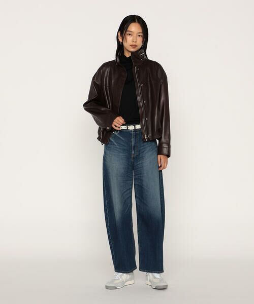 COMME CA PLATINUM / コムサ・プラチナ デニムパンツ | 中空ストレッチデニム バレルジーンズ | 詳細7