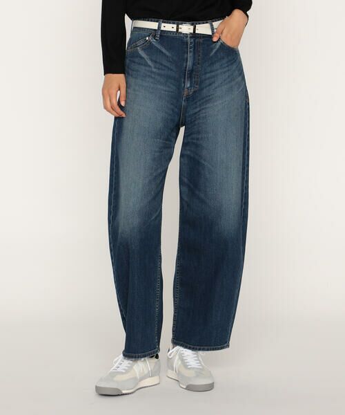 COMME CA PLATINUM / コムサ・プラチナ デニムパンツ | 中空ストレッチデニム バレルジーンズ | 詳細9