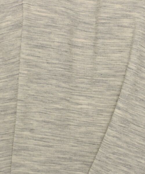 COMME CA PLATINUM / コムサ・プラチナ カットソー | ウールポリプレーティング タックデザイントップス | 詳細9