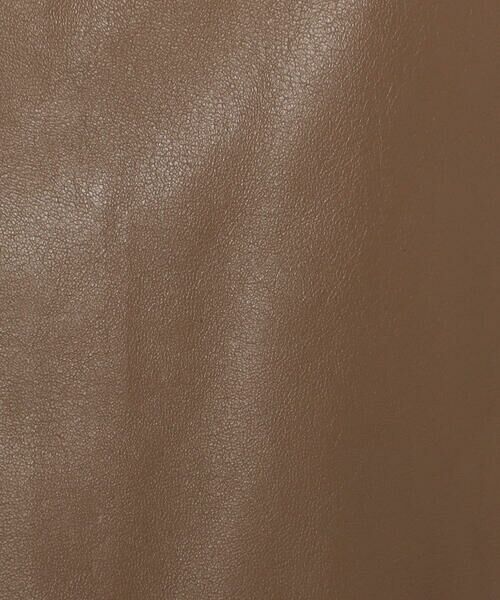 COMME CA PLATINUM / コムサ・プラチナ ノーカラージャケット | トルコラムレザー ノーカラージャケット | 詳細21