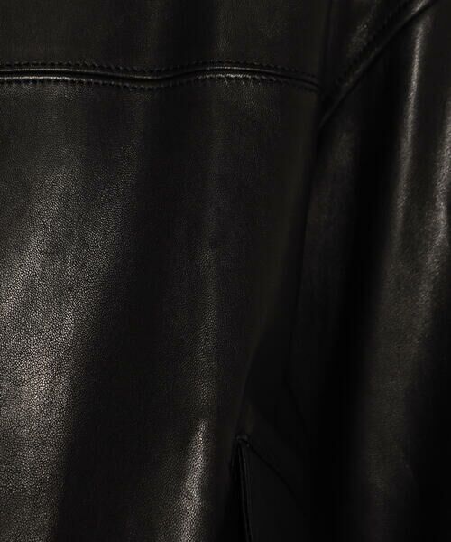 COMME CA PLATINUM / コムサ・プラチナ ブルゾン | トルコラムレザー ブルゾン | 詳細8