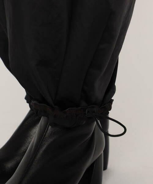 COMME CA PLATINUM / コムサ・プラチナ その他パンツ | レザーライクサテン バルーンパンツ | 詳細14