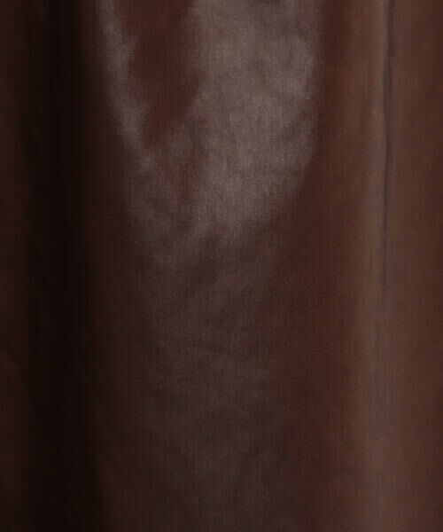 COMME CA PLATINUM / コムサ・プラチナ その他パンツ | レザーライクサテン バルーンパンツ | 詳細20