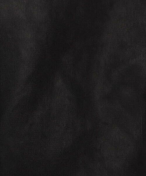 COMME CA PLATINUM / コムサ・プラチナ レザーブルゾン・ジャケット | レザーライクサテン シングルライダース | 詳細13