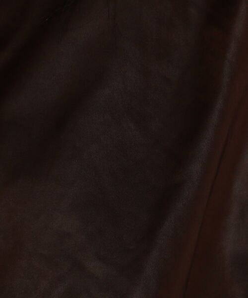 COMME CA PLATINUM / コムサ・プラチナ レザーブルゾン・ジャケット | レザーライクサテン シングルライダース | 詳細19