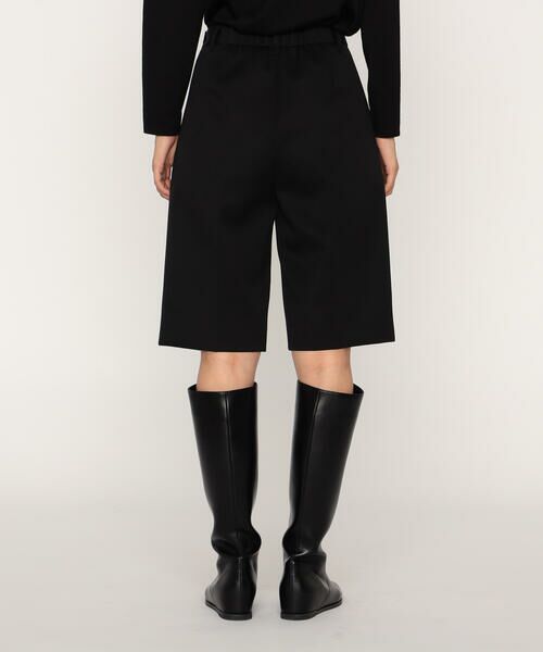 COMME CA PLATINUM / コムサ・プラチナ ショート・ハーフ・半端丈パンツ | 高密度 梳毛ウールギャバ フィールドハーフパンツ | 詳細7
