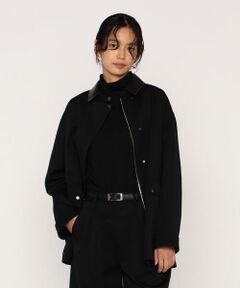 COMME CA PLATINUM / コムサ・プラチナ その他アウター | 高密度 梳毛ウールギャバ フィールドジャケット