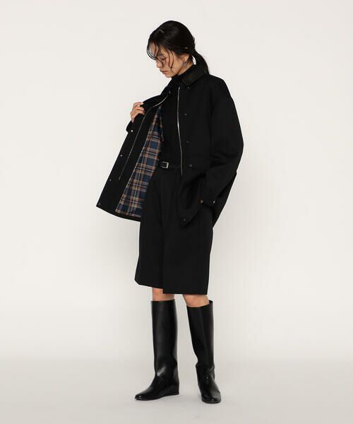 COMME CA PLATINUM / コムサ・プラチナ その他アウター | 高密度 梳毛ウールギャバ フィールドジャケット | 詳細1