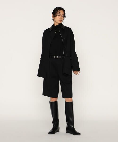 COMME CA PLATINUM / コムサ・プラチナ その他アウター | 高密度 梳毛ウールギャバ フィールドジャケット | 詳細3