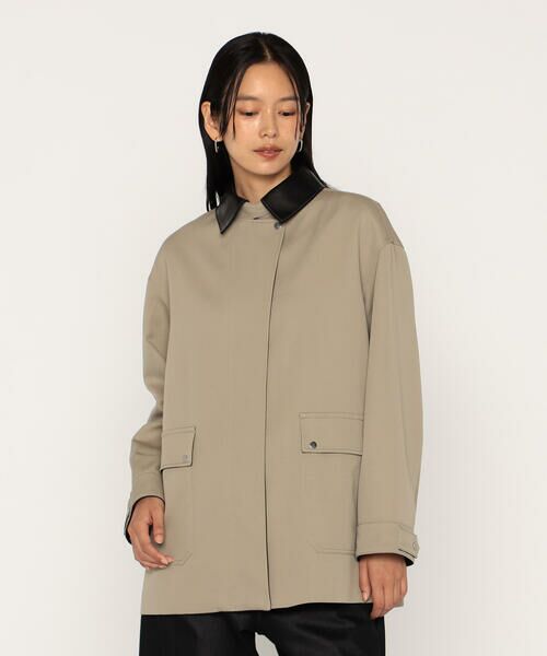 COMME CA PLATINUM / コムサ・プラチナ その他アウター | 高密度 梳毛ウールギャバ フィールドジャケット | 詳細13