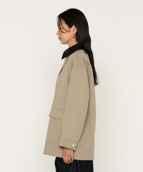 COMME CA PLATINUM / コムサ・プラチナ その他アウター | 高密度 梳毛ウールギャバ フィールドジャケット | 詳細20