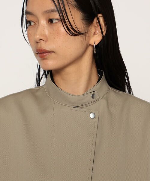 COMME CA PLATINUM / コムサ・プラチナ その他アウター | 高密度 梳毛ウールギャバ フィールドジャケット | 詳細23