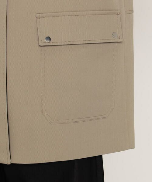 COMME CA PLATINUM / コムサ・プラチナ その他アウター | 高密度 梳毛ウールギャバ フィールドジャケット | 詳細27