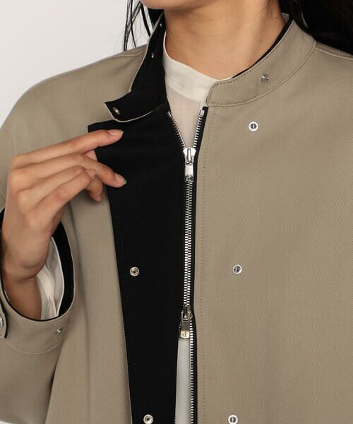 COMME CA PLATINUM / コムサ・プラチナ その他アウター | 高密度 梳毛ウールギャバ フィールドジャケット | 詳細28