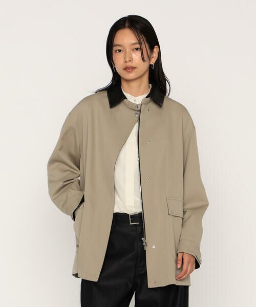 COMME CA PLATINUM / コムサ・プラチナ その他アウター | 高密度 梳毛ウールギャバ フィールドジャケット | 詳細11