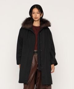 COMME CA PLATINUM / コムサ・プラチナ その他アウター | 高密度微起毛ヴィンテージツイル ライナー付きモッズコート