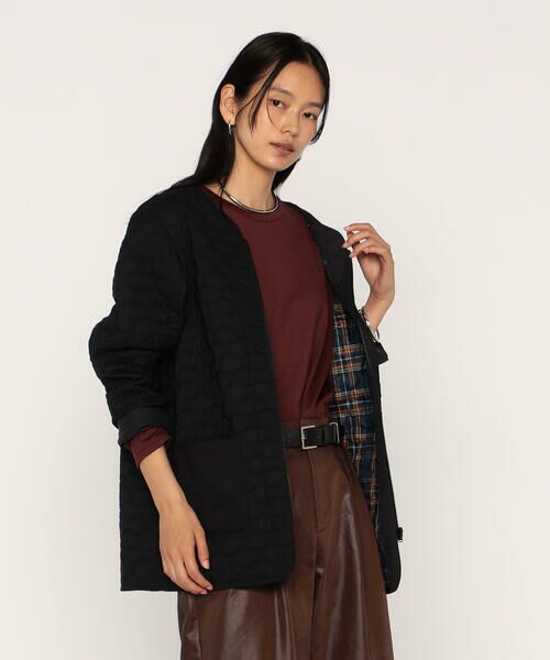 COMME CA PLATINUM / コムサ・プラチナ その他アウター | 高密度微起毛ヴィンテージツイル ライナー付きモッズコート | 詳細5
