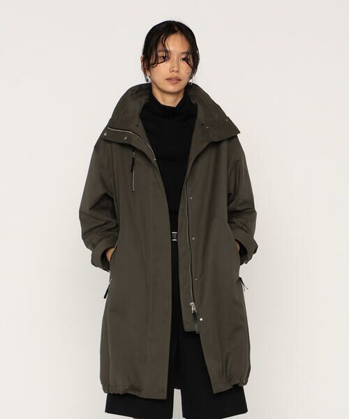 COMME CA PLATINUM / コムサ・プラチナ その他アウター | 高密度微起毛ヴィンテージツイル ライナー付きモッズコート | 詳細15