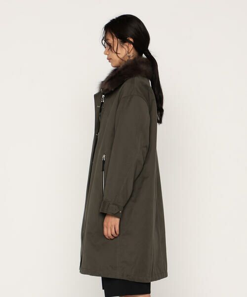 COMME CA PLATINUM / コムサ・プラチナ その他アウター | 高密度微起毛ヴィンテージツイル ライナー付きモッズコート | 詳細19