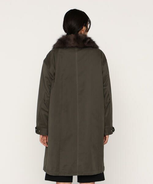 COMME CA PLATINUM / コムサ・プラチナ その他アウター | 高密度微起毛ヴィンテージツイル ライナー付きモッズコート | 詳細20