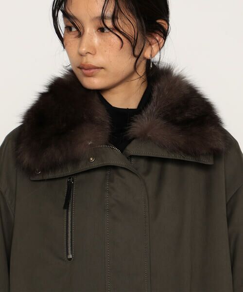 COMME CA PLATINUM / コムサ・プラチナ その他アウター | 高密度微起毛ヴィンテージツイル ライナー付きモッズコート | 詳細21