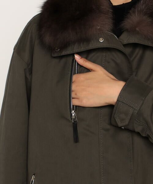 COMME CA PLATINUM / コムサ・プラチナ その他アウター | 高密度微起毛ヴィンテージツイル ライナー付きモッズコート | 詳細23