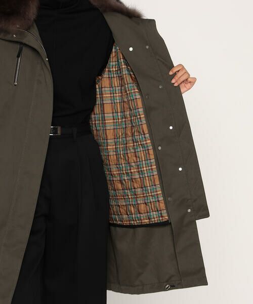COMME CA PLATINUM / コムサ・プラチナ その他アウター | 高密度微起毛ヴィンテージツイル ライナー付きモッズコート | 詳細28