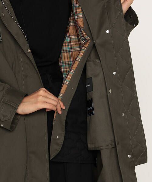 COMME CA PLATINUM / コムサ・プラチナ その他アウター | 高密度微起毛ヴィンテージツイル ライナー付きモッズコート | 詳細29