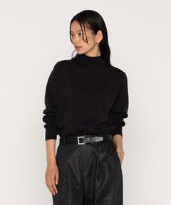 COMME CA PLATINUM / コムサ・プラチナ ニット・セーター | ミラノリブ ハイネックニット