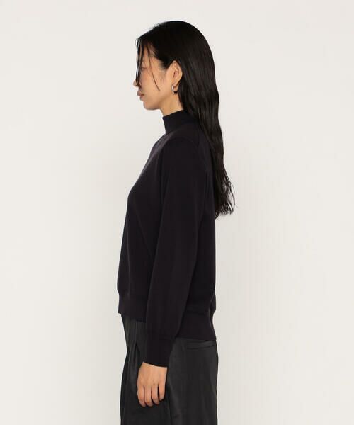 COMME CA PLATINUM / コムサ・プラチナ ニット・セーター | ミラノリブ ハイネックニット | 詳細15