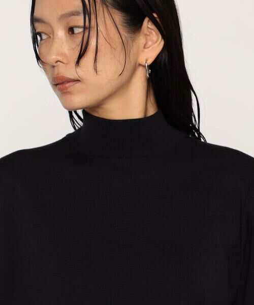 COMME CA PLATINUM / コムサ・プラチナ ニット・セーター | ミラノリブ ハイネックニット | 詳細17