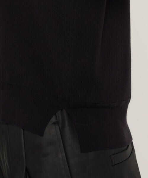 COMME CA PLATINUM / コムサ・プラチナ ニット・セーター | ミラノリブ ハイネックニット | 詳細19